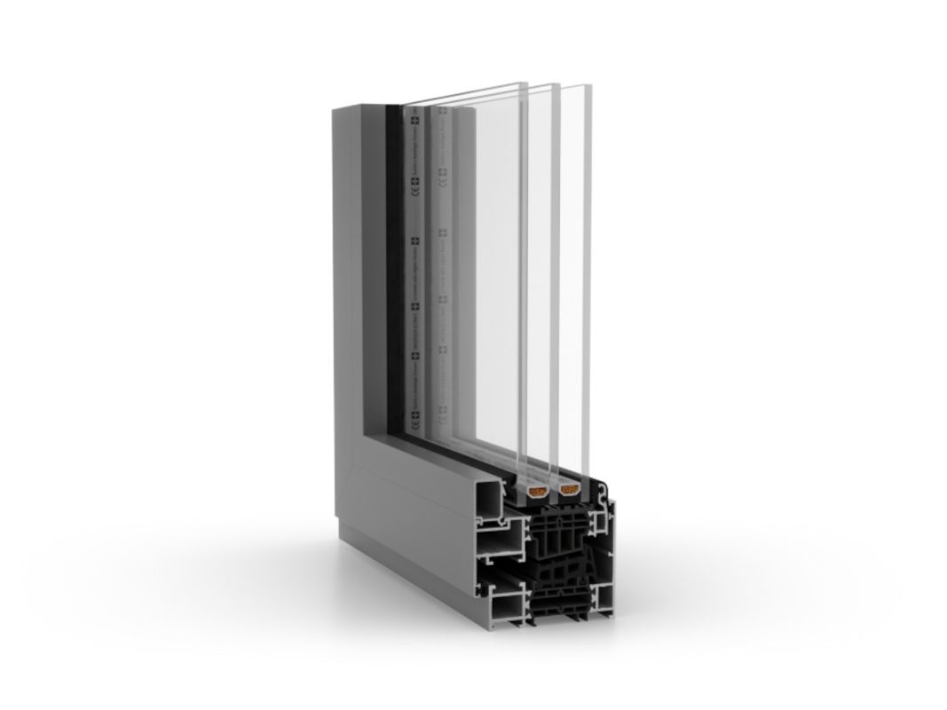 Aluprof MB-86US SI Hidden Sash